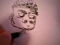 Cartoonist Ian D. Marsden draws a quick sketch