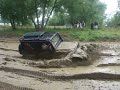 Dave through the mud run at Billing 2008