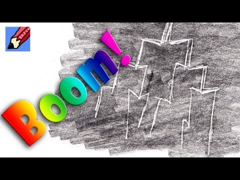 How to draw Lightning real easy