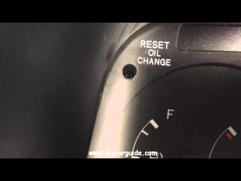how to reset t-belt light on toyota hiace