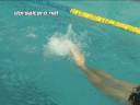 5.20 - Batidos con sólo un pie activo. Ejercicio de natación