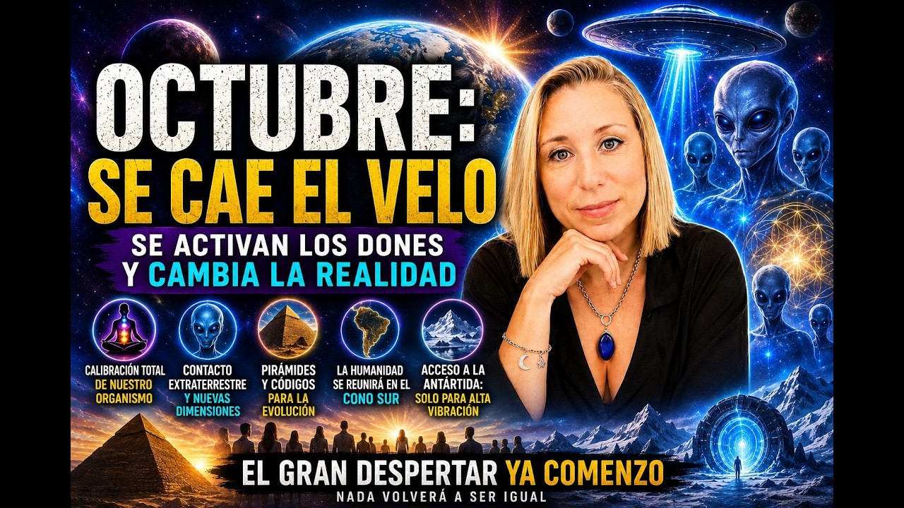🚨 EN OCTUBRE SE CAE EL ÚLTIMO VELO: Se Activan los Dones y Comienza el Gran Despertar MASIVO