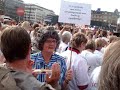 R�dhuspladsen igen fyldt med strejkende sygeplejersker m.fl.