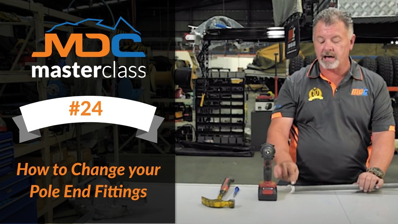 How to Change your Pole End Fittings - MDC Masterclass #24