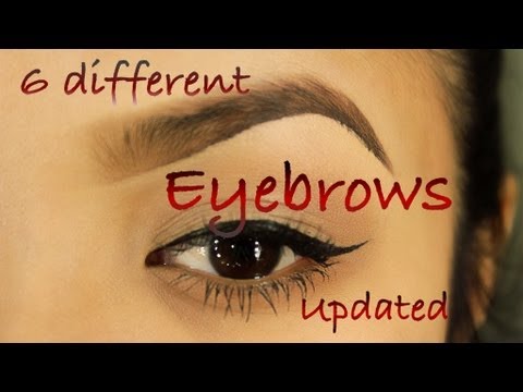 eyebrows - READ ME:::: hey there...you all had asked me to do another eyebrow tutorial.so here it is, instead of 1 i have decided to do 6 different shapes that i ha...