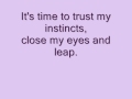 Lea Michele - Defying gravity lyrics.