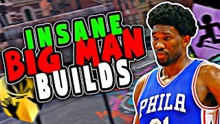 TOP 3 NBA 2K18 BEST TWO WAY BIG MAN BUILDS! NBA 2K