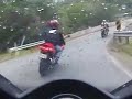 Name: VFR Chase CamLocation: Loudoun County, VA (?)Date: July, 2006Soundtrack: NoneDescription: Wanna be chase cam behind Mike's VFR in the rain