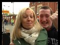 Footie fan scores with Setanta Sports News reporter -on air! Footie fan scores with Setanta Sports News reporter -on air!