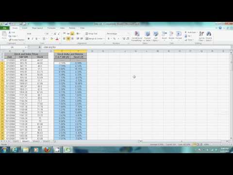 how to calculate beta