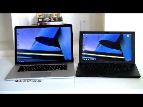 Apple MacBook Pro with Retina Display vs Sony VAIO Z 2012 Comparison Smackdown