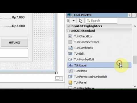 How To Make Restaurant Application Embarcadero XE3 with UniGUI