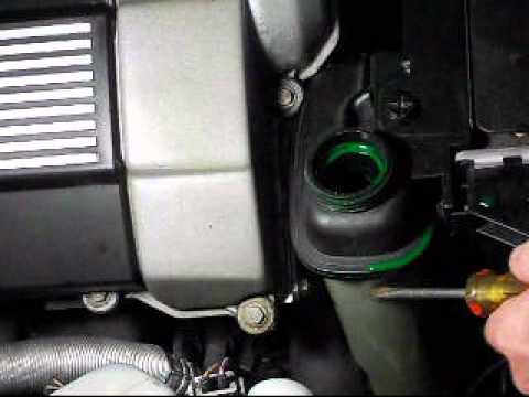 how to bleed cooling system bmw