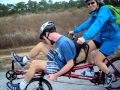 Hase Pino tandem bicycle riding
