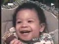 La mirada maligna de un bebe