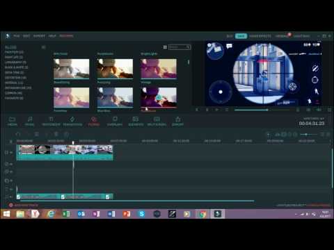 Wondershare Filmora kullanımı /müzik ekleme,intro,hızlandırma VB./