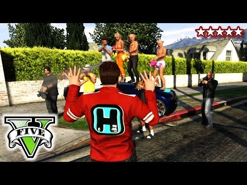 GTA 5 GANG WARS! | Online GTA Action Adventure