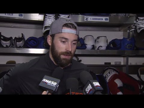 Video: Canucks' Gudbranson shares first memory of playing against Pouliot