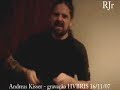 Grava��o HVBRIS - Andreas Kisser