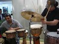 Afro-latin percussion by Miguelito and Leonardo