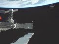 Soyuz TMA-10 undocked from ISS : before \"ballistic\" re-entry Soyuz TMA-10 undocked from ISS : before \"ballistic\" re-entry