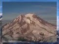 Scenic flight around Mt. Rainier Taken on August 4 2007. The video was shot from the Cessna 182 at a cruise altitude of 12,000 Feet MSL. The air in the Pacific Northwest was unusually calm and stable without the normal turbulance, up drafts, down drafts and mountain wave effect that are associated with these Cascade giants. The approach is from the south with a circle around the east, north and west flank of Mt. Rainier. The final pass is made across the northern flank above Winthrop and Emmons Glaciers, crossing the ridgeline between the 11,138 foot Little Tahoma Peak and the east flank of 14,411 foot Mt. rainier at 300 feet agl.