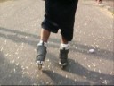 ma nigga steven doin his first skatin video created by me