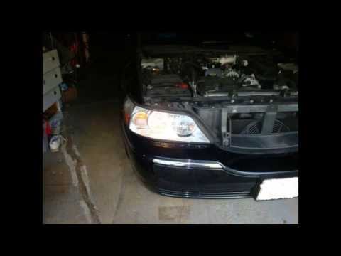 How to Replace Headlight bulbs ,How to Install Repair Replace Headlight assembly Lincoln Town Car