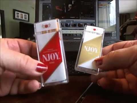 how to turn on njoy electronic cigarette