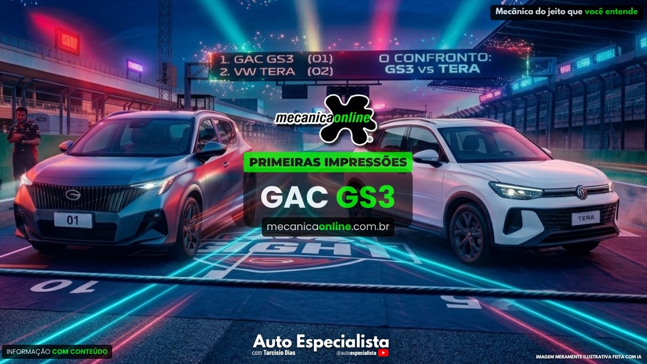 GAC GS3: o SUV chinês que desafia Creta, Renegade, Corolla Cross e o novo VW Tera