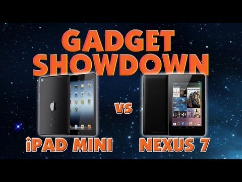 davomrmac - Gadget Showdown - Apple iPad Mini vs Google Nexus 7 ... two of the most popular tablets on the market today, but which one will win? Apples tiny wonder or th...