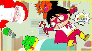 Ryan Christmas Animation Story with Santa deliveri
