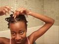a twist out from bantu knots