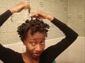 a twist out from bantu knots