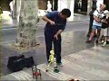 esqueleto bailando Cusinela el venado azul