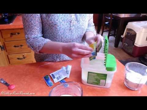 how to make homemade dishwasher detergent