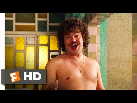 libre - Nacho Libre Movie Clip - watch all clips http://j.mp/wVmRag click to subscribe http://j.mp/sNDUs5 Esqueleto (Héctor Jiménez) listens to the song Nacho (Jac...
