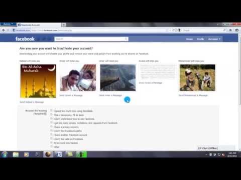 how to remove fb account
