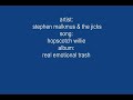 stephen malkmus &amp; the jicks 'hopscotch willie'