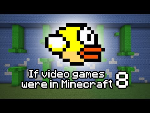 If Video Games Were In Minecraft 8