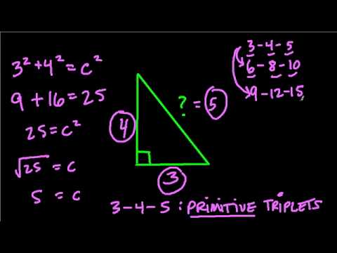how to prove pythagorean triples