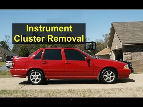 Volvo S70, V70, XC70 Instrument Cluster Removal – Auto Repair Series