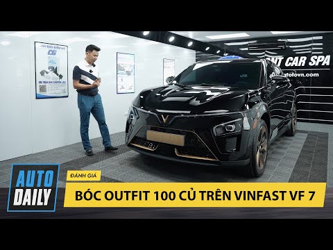 Bóc outfit 100 củ trên VinFast VF 7 Hỏa Long Độc Bản |Autodaily.vn|