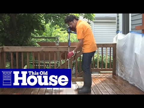 how to properly attach a deck to a house