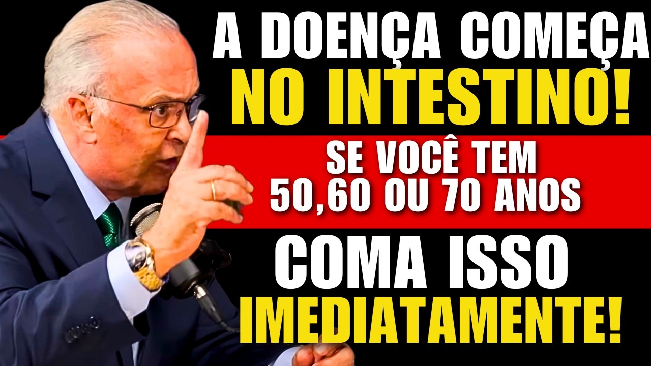 O SEGREDO DA LONGEVIDADE COMEÇA NO SEU INTESTINO! Como LIMPAR o SEU INTESTINO | Dr Lair Ribeiro