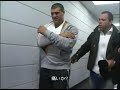 team hammer house approaches chute boxe to apologize after the coleman-rua fight at pride 31.