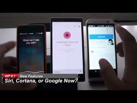 Cortana vs Siri vs Google Now (Beta comparison)