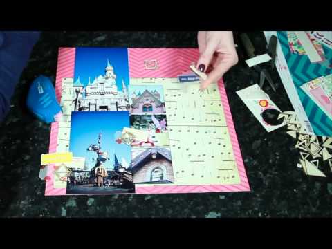 how to scrapbook disney