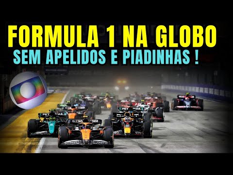 Sem Apelidos E Piadinhas | Narrador Da Globo Informa Como Será A Transmissão Da Formula 1