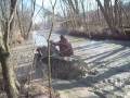 Axe on Brute doin water willies